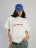 Choose To Slow Down – Quote Tee