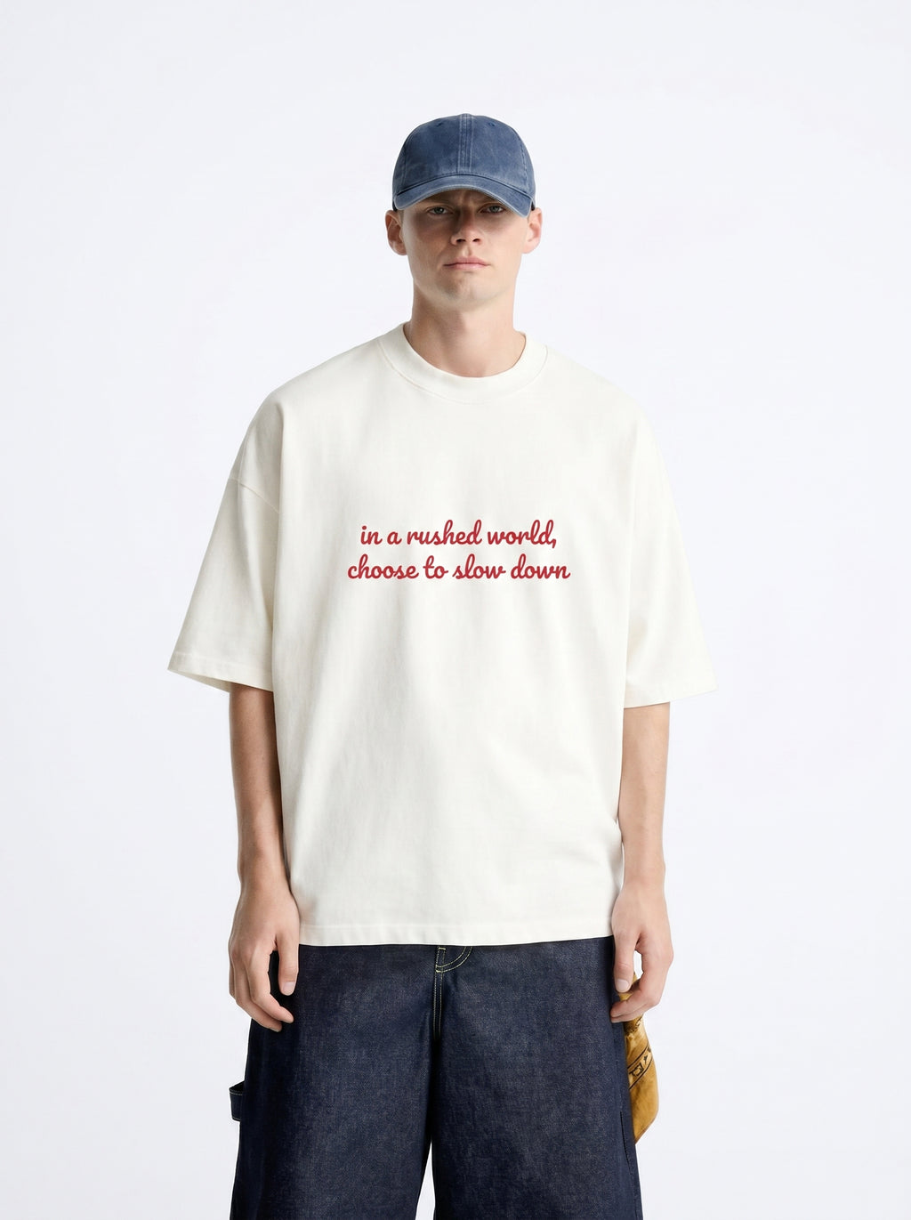 Choose To Slow Down – Quote Tee