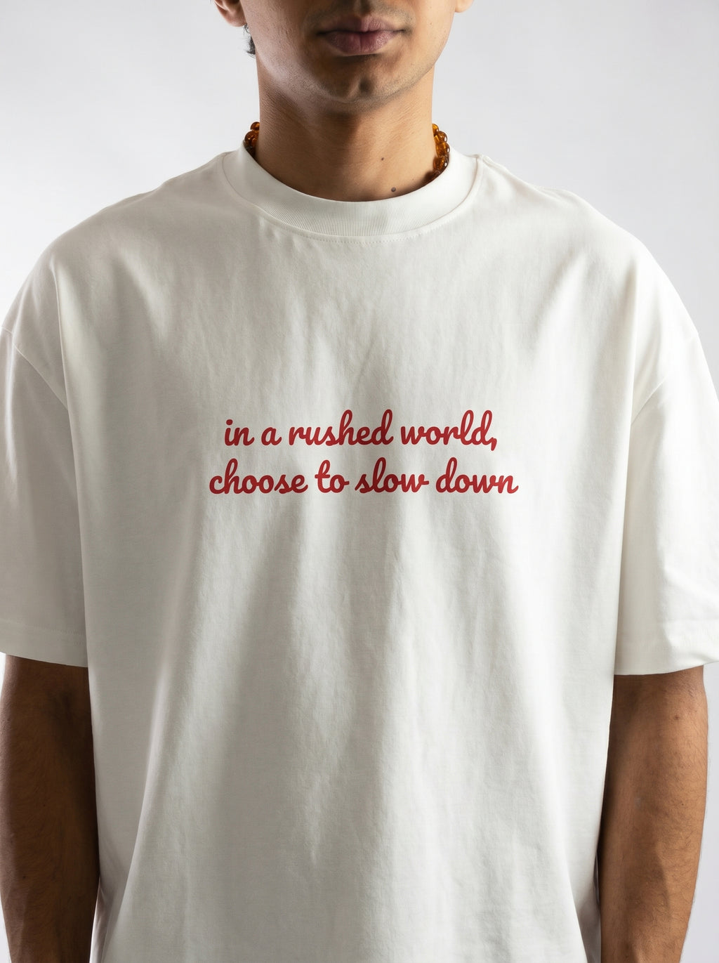 Choose To Slow Down – Quote Tee
